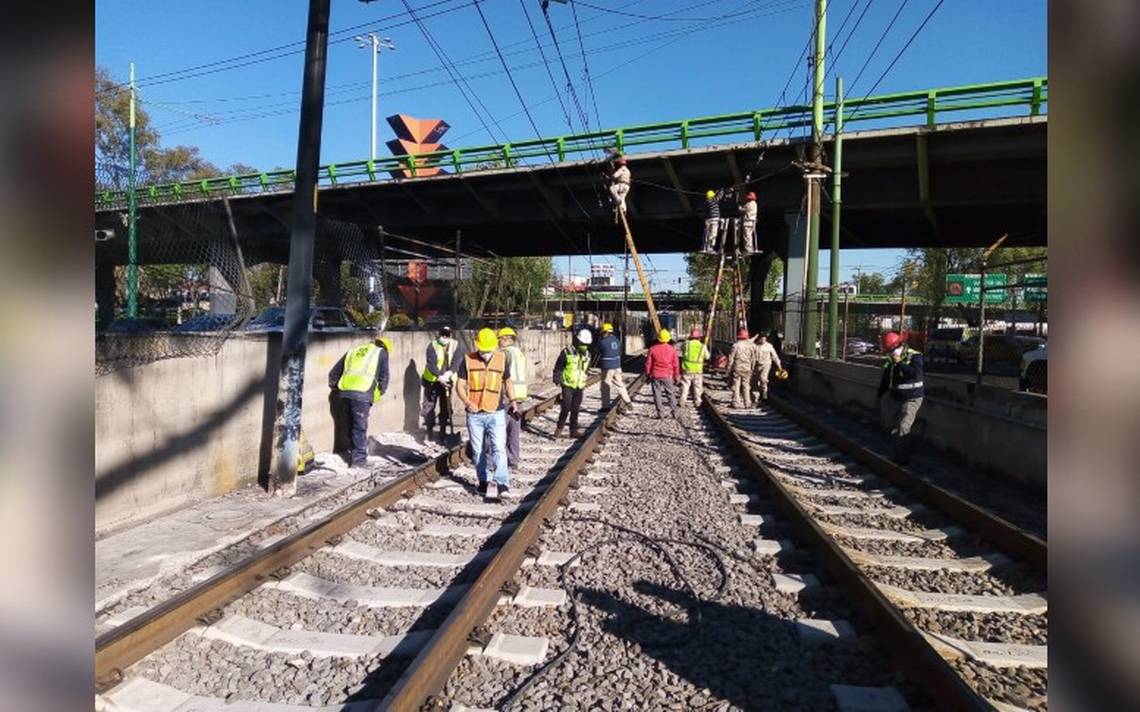 Suspenden Servicio En Seis Estaciones Del Tren Ligero Tasque A A Nezahualpilli La Prensa